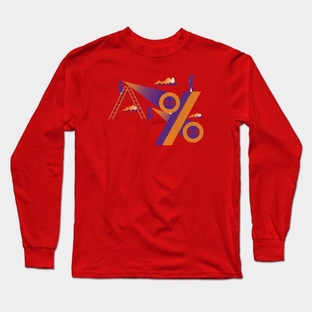 Forward_interest future Long Sleeve T-Shirt by Neil Webb | Illustrator